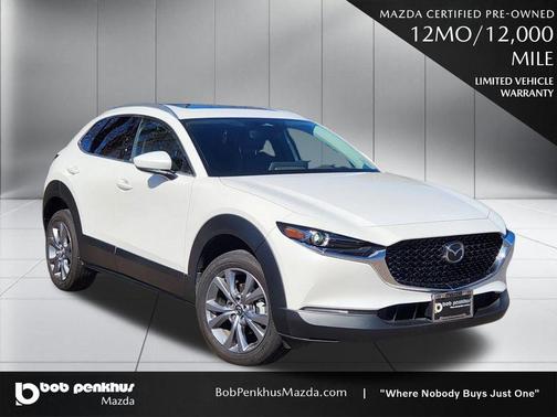 Snowflake White Pearl Mica 2025 Mazda CX-30 2.5 S Premium Package