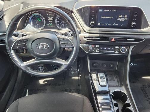 Hyper White 2021 Hyundai SONATA SEL
