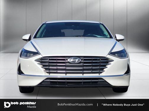 Hyper White 2021 Hyundai SONATA SEL