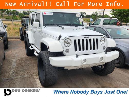 Bright White Clearcoat 2015 Jeep Wrangler Unlimited Rubicon