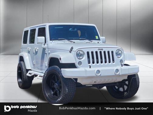 Bright White Clearcoat 2015 Jeep Wrangler Unlimited Rubicon
