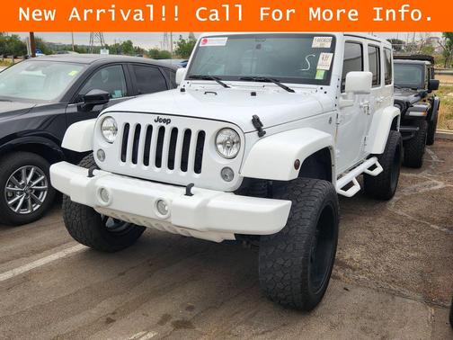Bright White Clearcoat 2015 Jeep Wrangler Unlimited Rubicon