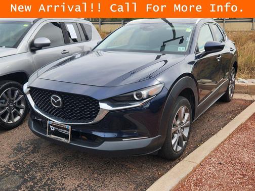 Deep Crystal Blue Mica 2025 Mazda CX-30 2.5 S Preferred Package