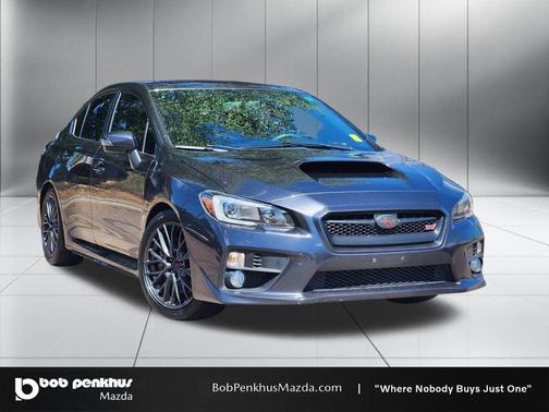 Dark Gray Metallic 2017 Subaru WRX STI Base