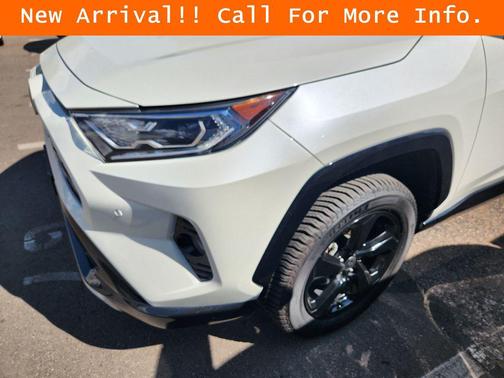 Midnight Black Metallic 2021 Toyota RAV4 Hybrid SE