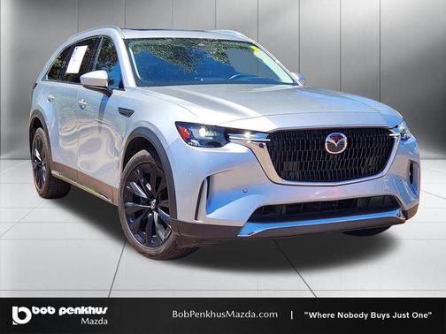 Sonic Silver 2024 Mazda CX-90 3.3 Turbo Premium