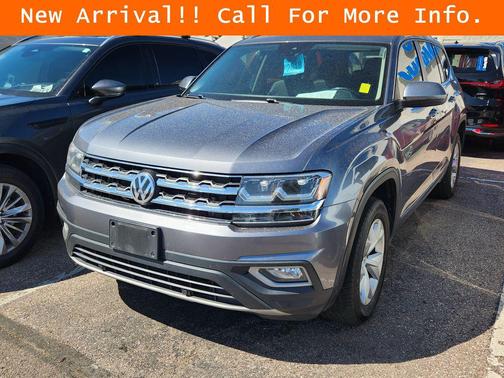Platinum Gray Metallic 2018 Volkswagen Atlas 3.6L SEL