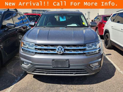 Platinum Gray Metallic 2018 Volkswagen Atlas 3.6L SEL