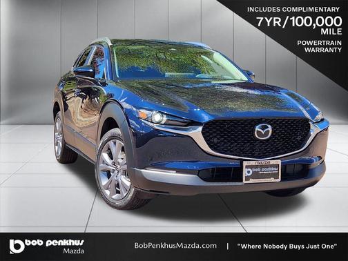 Deep Crystal Blue Mica 2026 Mazda CX-30 2.5 S Premium Package