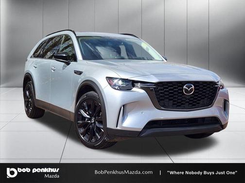 Sonic Silver 2025 Mazda CX-90 3.3 Turbo Premium Sport