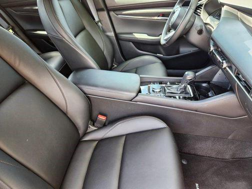 Jet Black Mica 2025 Mazda Mazda3 FWD w/Preferred Package