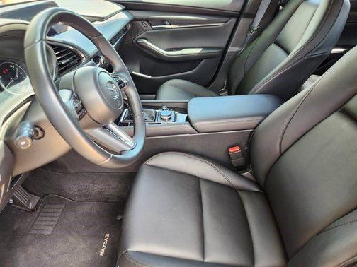 Jet Black Mica 2025 Mazda Mazda3 FWD w/Preferred Package