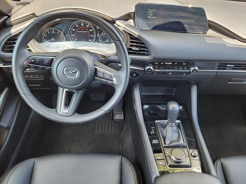 Jet Black Mica 2025 Mazda Mazda3 FWD w/Preferred Package