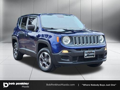 Jetset Blue 2016 Jeep Renegade Sport