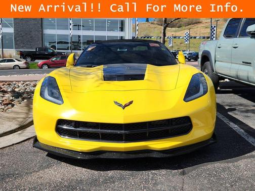 Corvette Racing Yellow Tintcoat 2017 Chevrolet Corvette Stingray