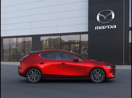 Soul Red Crystal Metallic 2026 Mazda Mazda3 FWD w/Preferred Package