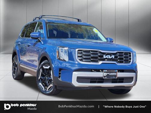 Midnight Lake Blue 2025 Kia Telluride S