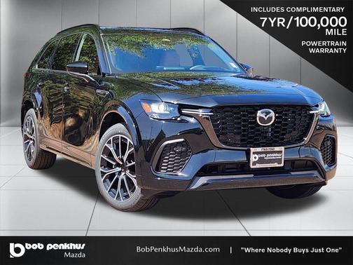 Jet Black Mica 2026 Mazda CX-70 3.3 Turbo S Premium Plus