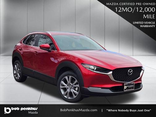 Soul Red Crystal Metallic 2025 Mazda CX-30 2.5 S Preferred Package