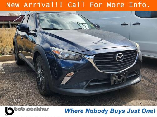 Deep Crystal Blue Mica 2017 Mazda CX-3 Touring