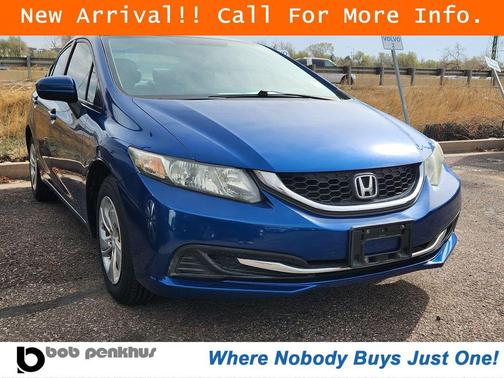 Dyno Blue Pearl 2015 Honda Civic LX