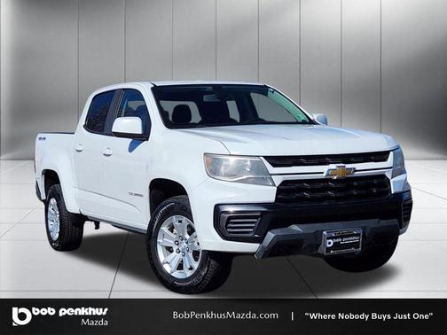 Summit White 2021 Chevrolet Colorado LT
