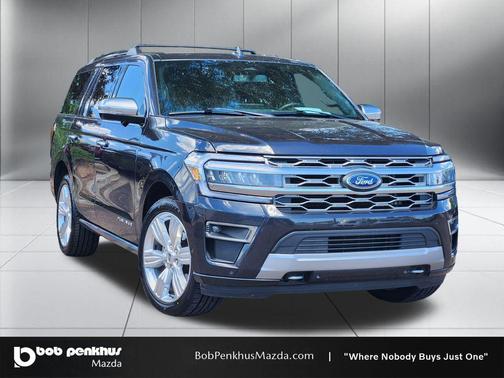 Gray Metallic 2024 Ford Expedition Platinum