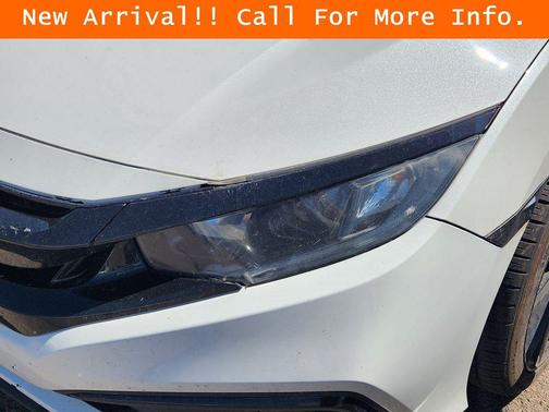 Platinum White Pearl 2019 Honda Civic Sport