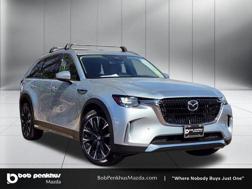 Sonic Silver 2024 Mazda CX-90 PHEV Premium