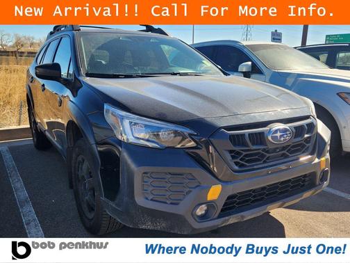 Crystal Black Silica 2024 Subaru Outback Wilderness