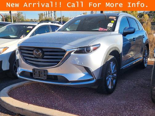 Sonic Silver Metallic 2021 Mazda CX-9 Grand Touring
