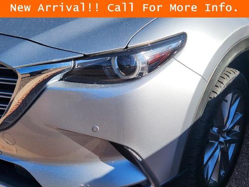 Sonic Silver Metallic 2021 Mazda CX-9 Grand Touring
