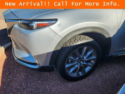 Sonic Silver Metallic 2021 Mazda CX-9 Grand Touring