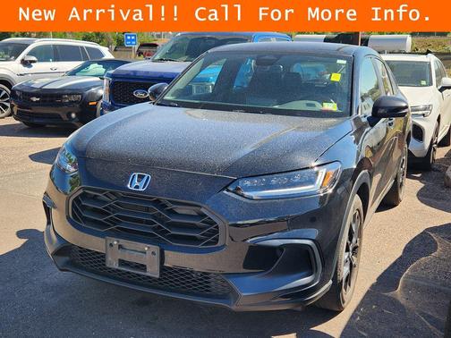 Crystal Black Pearl 2023 Honda HR-V AWD Sport