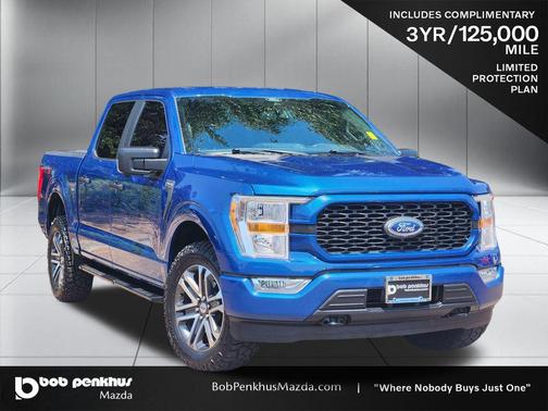 Atlas Blue Metallic 2022 Ford F-150 XL