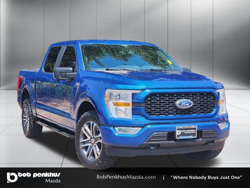 Atlas Blue Metallic 2022 Ford F-150 XL