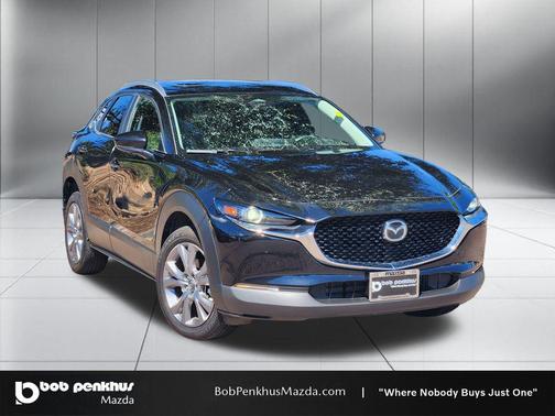 Jet Black Mica 2024 Mazda CX-30 2.5 S Preferred Package