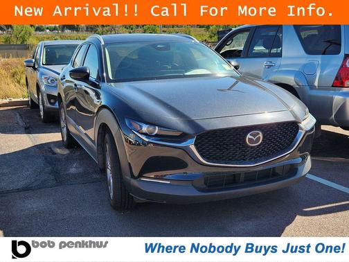 Jet Black Mica 2024 Mazda CX-30 2.5 S Preferred Package