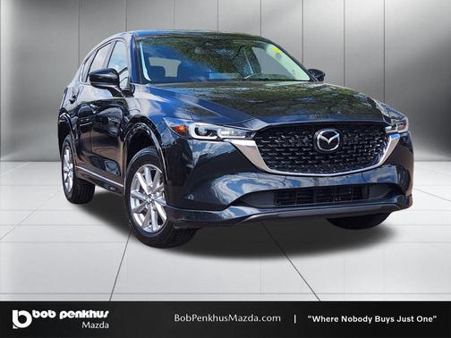 Jet Black Mica 2025 Mazda CX-5 2.5 S Preferred Package