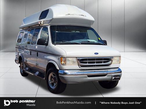 Oxford White Clearcoat 1998 Ford E250 Base