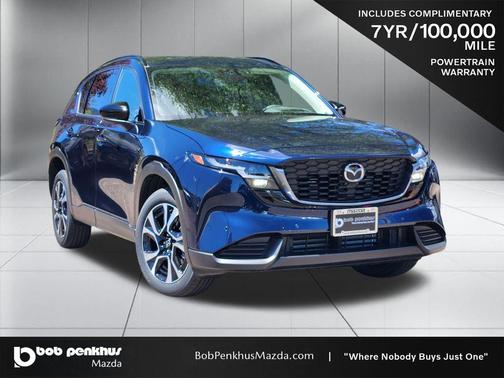 Navy Blue Mica 2026 Mazda CX-5 2.5 S Preferred Package
