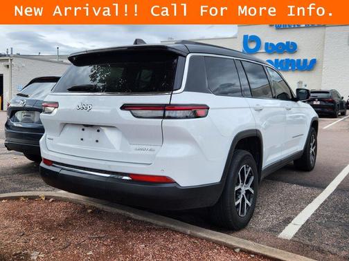 Bright White Clearcoat 2024 Jeep Grand Cherokee L Limited