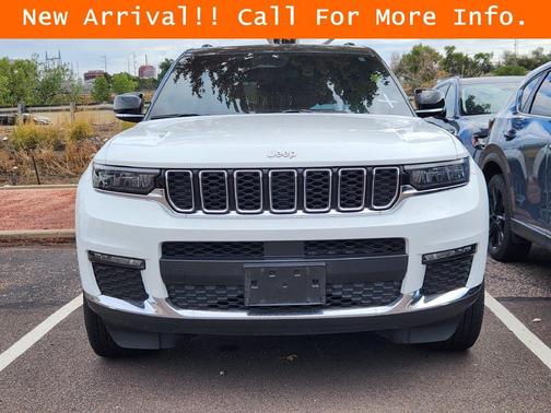 Bright White Clearcoat 2024 Jeep Grand Cherokee L Limited