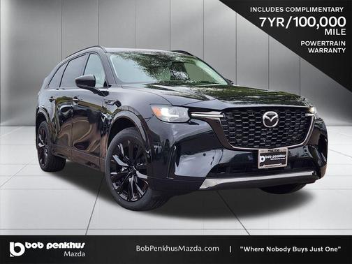 Jet Black Mica 2026 Mazda CX-90 3.3 Turbo S Premium Sport