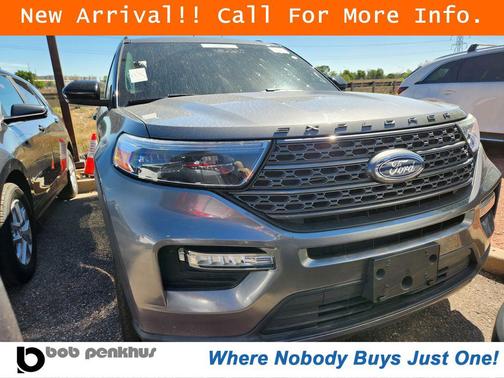 Carbonized Gray Metallic 2022 Ford Explorer XLT