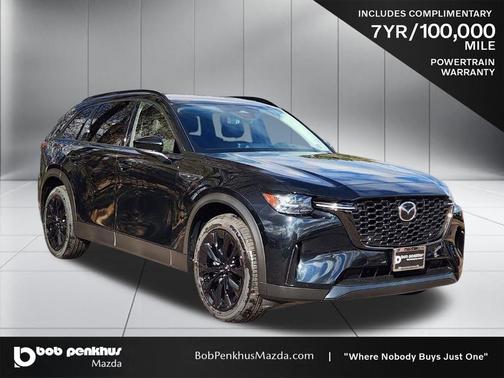 Jet Black Mica 2026 Mazda CX-90 PHEV Premium Sport