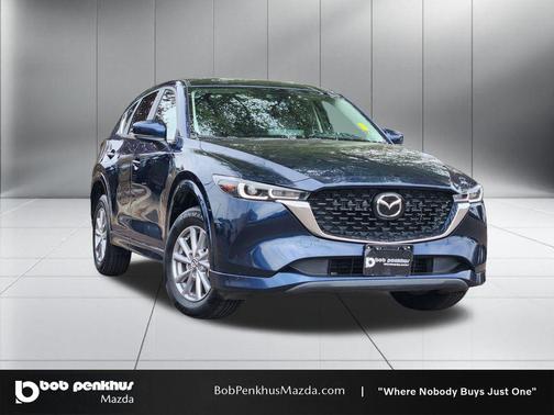 Deep Crystal Blue Mica 2025 Mazda CX-5 2.5 S Select Package
