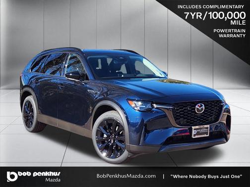 Deep Crystal Blue Mica 2026 Mazda CX-90 3.3 Turbo Premium Sport