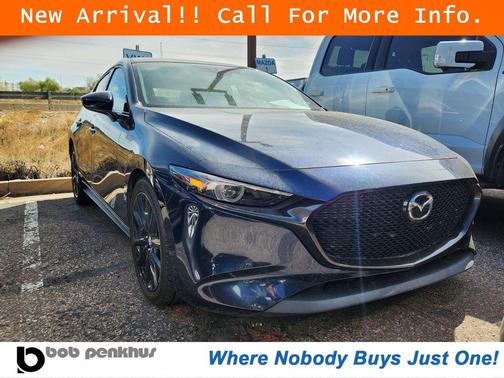 Deep Crystal Blue Mica 2019 Mazda Mazda3 AWD w/Premium Package