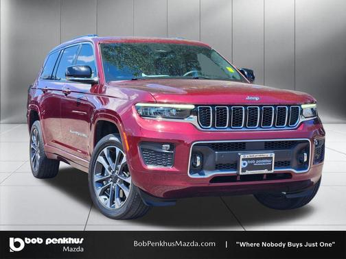 Velvet Red Pearlcoat 2023 Jeep Grand Cherokee L Overland